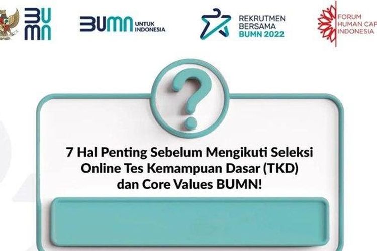 7 Contoh Soal TKD Dan Core Values BUMN 2022 Batch 2 Lengkap Dengan ...