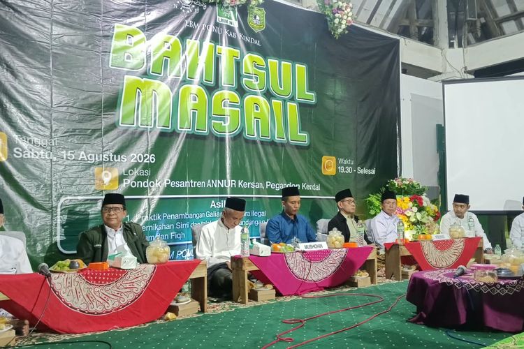 LBM PCNU Kendal Haramkan Tambang MBLB Ilegal, Izin Berlebihan Juga Disorot