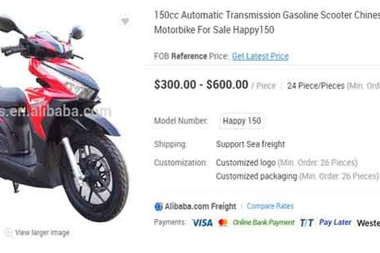 Happy 150cc deals