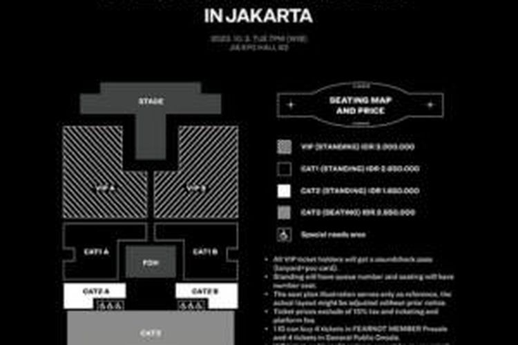 Daftar Harga Tiket Konser LE SSERAFIM, Jangan Sampai Kehabisan ...