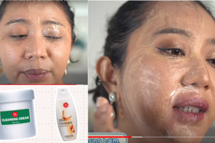 Battle review pembersih wajah Viva, cleansing cream berukuran jumbo seharga Rp25 ribuan vs milk cleanser, mana yang lebih ampuh membersihkan?