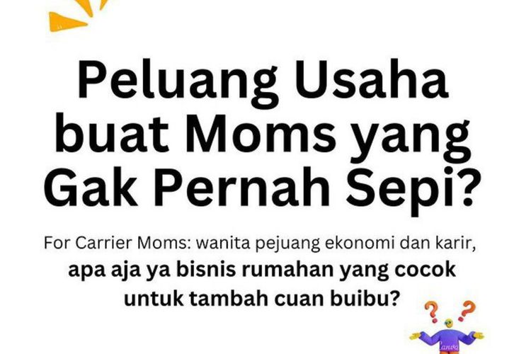 Tips Bagaimana Ibu Rumah Tangga Memulai Usaha Sendiri Ukm Nusantara