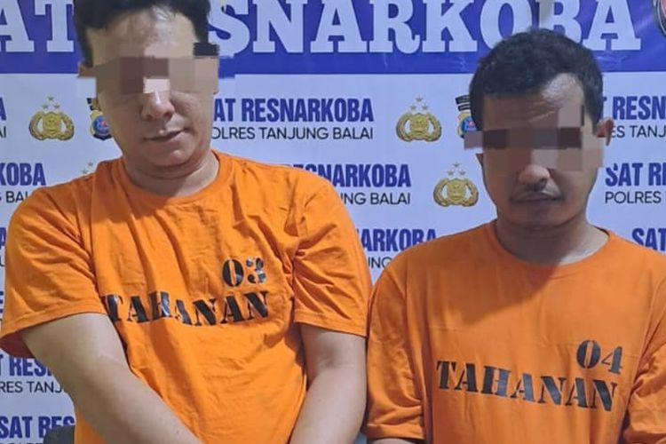 Dua Pengedar Narkoba Ditangkap di Tanjungbalai dalam Operasi Anti-Narkotika