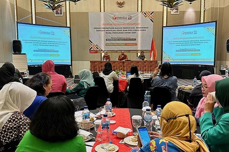 Perempuan Diajak Tangkal Hoax dan SARA Pemilu 2024