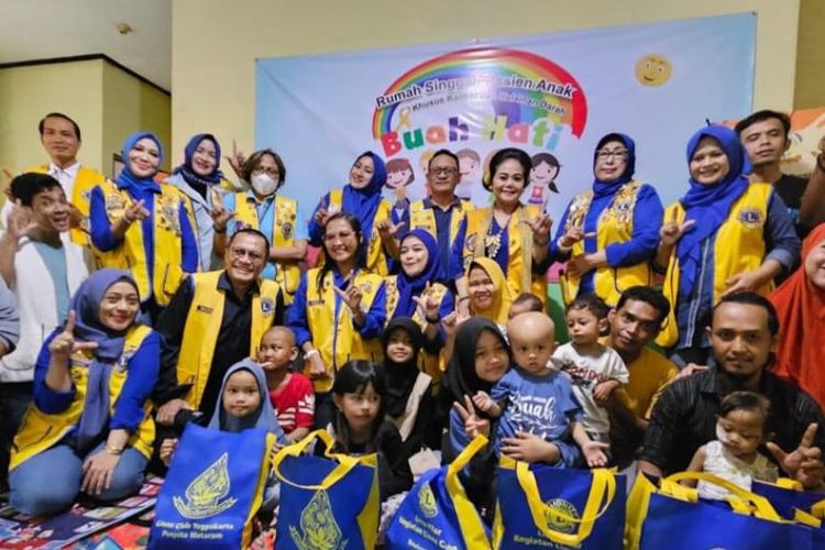 Lions Club Yogyakarta Puspita Mataram Gelar Bakti Sosial di RSPA Buah Hati Sleman