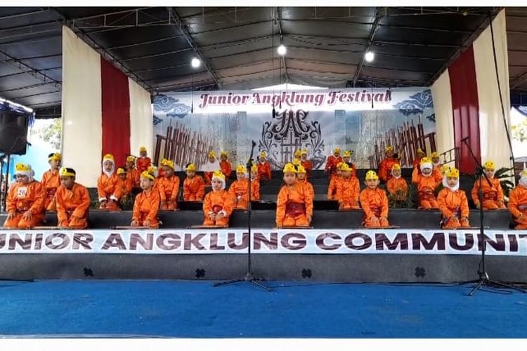TK ABA Jogoyudan Juara Festival Angklung Piala Wabup Bantul 2023