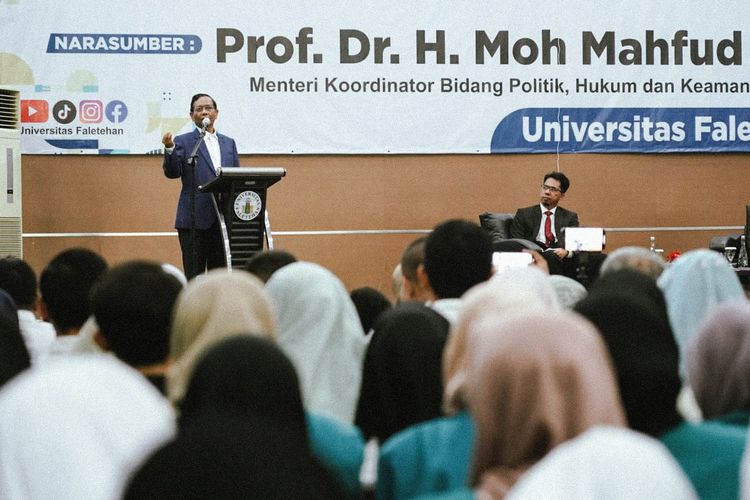 Mahfud MD Gelorakan Berantas Korupsi dan  Ingatkan Tantangan Menuju Indonesia Emas 2045