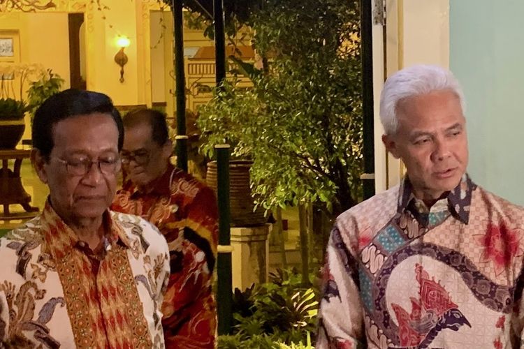 Bertemu di Kepatihan, Ini Wejangan Sultan untuk Ganjar 