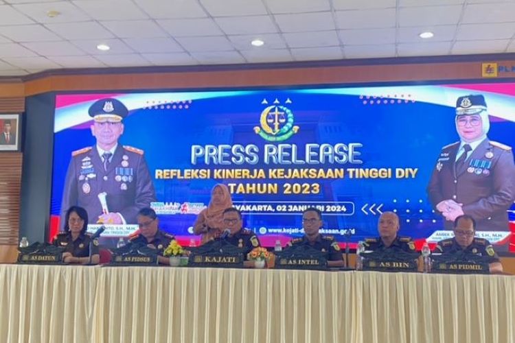 Dalam Kurun Waktu Tahun 2023 Kejati DIY Selamatkan 16 Ribu M2 TKD dan Uang Rp 10 M