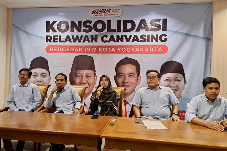 Relawan Bergerak 1912 Yogya Bergerak Menangkan Prabowo-Gibran, Tak Terpengaruh Isu Kecurangan