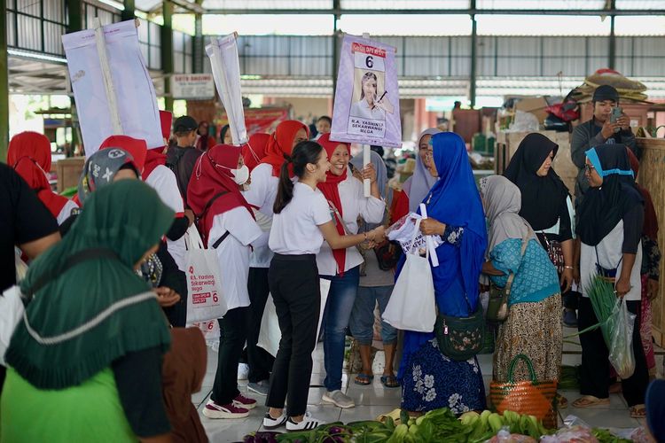 Yashinta Sekarwangi Selesaikan Grebek 20 Pasar Tradisional di Bantul