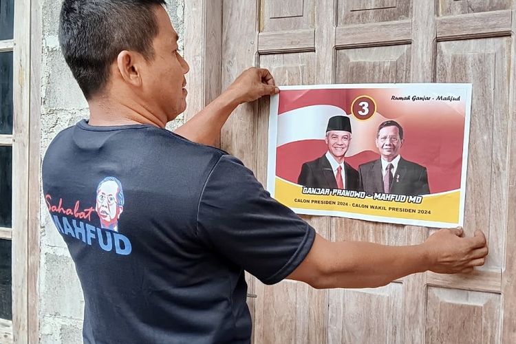 Relawan Ganjar Gerilya ke Rumah Warga di Yogya