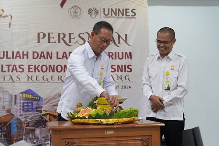   Upaya Peningkatan Fasilitas, Unnes Resmikan Gedung FEB