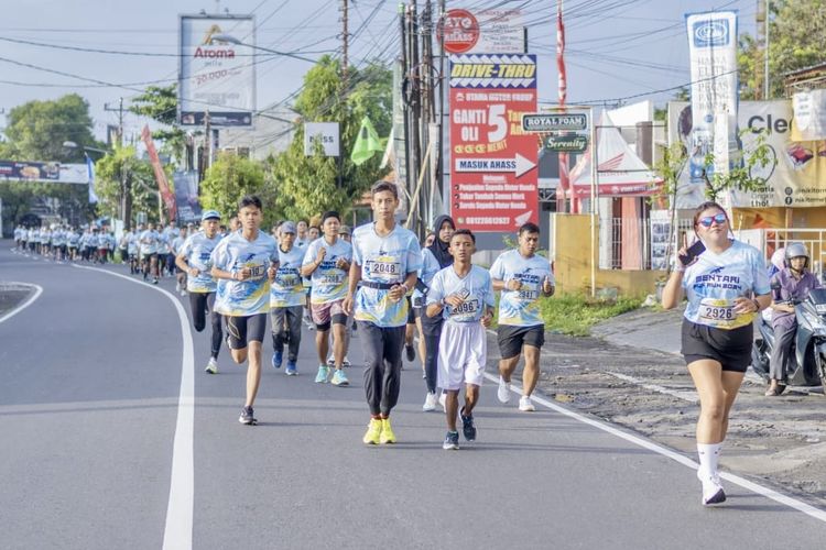 Bergerak 1912 Ajak Lari Sehat Ribuan Anak Muda di Monjali