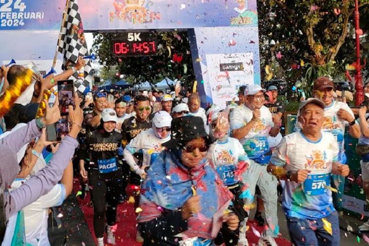 Kanogama Fun Run Diikuti 700-an Runner, Mengolahragakan Masyarakat