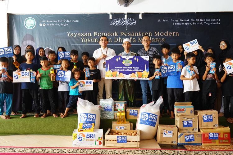 BRI Katamso ‘Berbagi Bahagia’ ke 3 Panti Asuhan