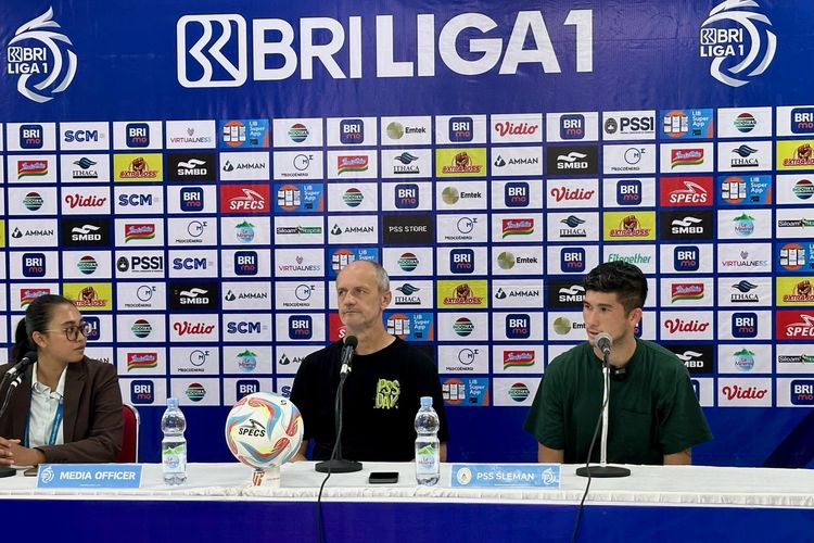 Kevin Gomez Jadi Bek Tengah Baru PSS, Main Bagus dan Cetak Gol Perdana, Begini Katanya