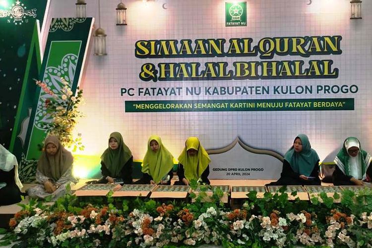 Simaan Alquran dan Halal bi Halal Warnai Puncak Konferensi Cabang Fatayat Kulonprogo