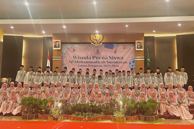 SD Muhammadiyah Suronatan Wisuda 87 Siswa Kelas 6, Komitmen Jaga Budaya Selain Prestasi Akademik