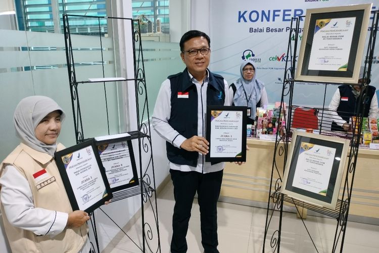 BBPOM Yogyakarta Raih Dua Penghargaan UPT Terbaik di Lingkungan Badan POM