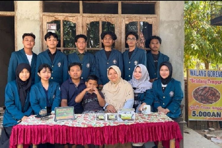 Inovasi Mahasiswa KKN-Tematik UNDIP: UMKM Belalang Tempur Mencoba Bermitra