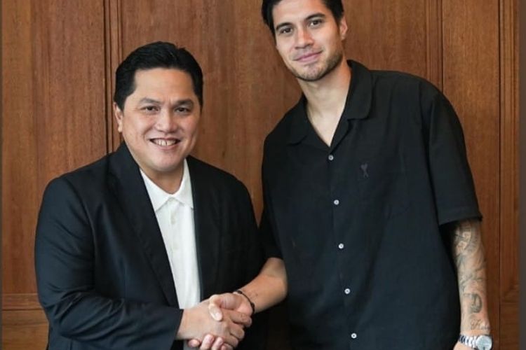 Kevin Diks Salaman dengan Erick Thohir: Dukungan Baru Timnas Indonesia Menuju Piala Dunia 2026