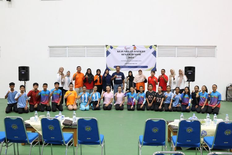 KONI DIY Minta Peningkatan Prestasi PON Saat Buka Kejurda Senam Senior 2024