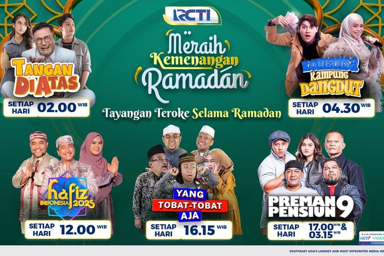 Program Spesial Ramadan: RCTI Siap Temani Pemirsa dari Sahur hingga Berbuka