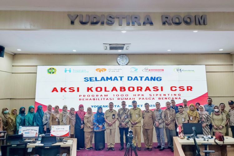 Sarihusada, Human Initiative dan Rumah Zakat Kolaborasi Bersama Pemkot Yogyakarta Berikan CSR untuk Intervensi Stunting