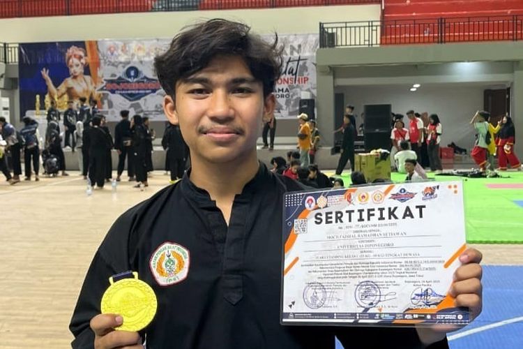 Mahasiswa FPP UNDIP Juara 1 Nasional Pencak Silat