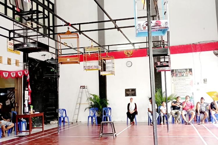 Lomba Gantangan Burung, Meriahkan HUT RI ke-80 ala Warga Kampung Muja Muju