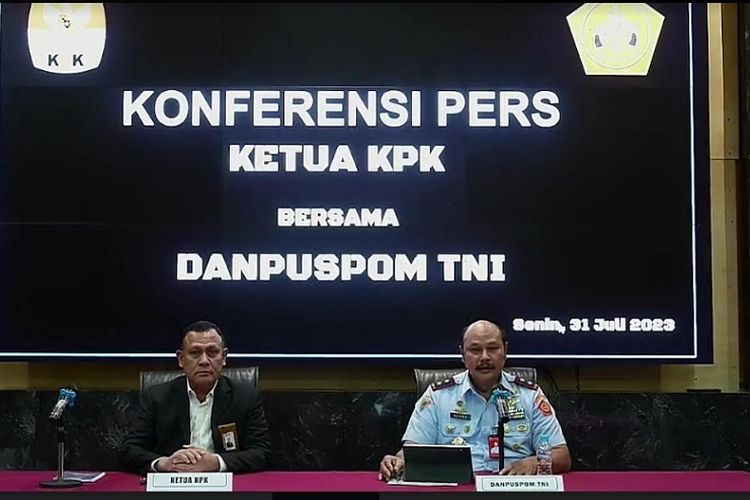 TNI Tetapkan Kepala Basarnas Jadi Tersangka Dugaan Suap, Meski Sempat Protes ke KPK