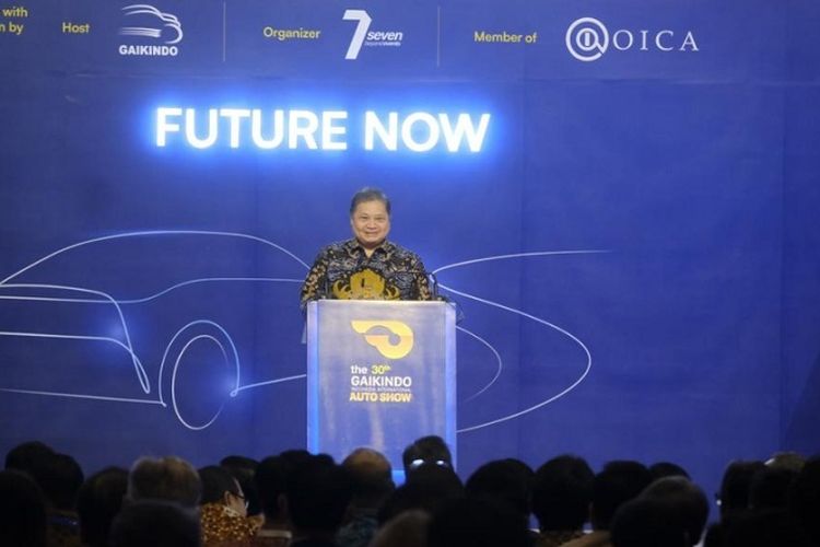 GIIAS 2023, Menko Airlangga Sebut Industri Otomotif Tulang Punggung Pertumbuhan Ekonomi Nasional