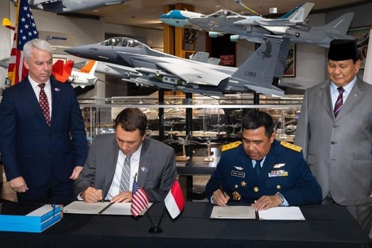 Perkuat TNI, Menhan Prabowo Subianto Beli 24 Pesawat Tempur F-15EX Baru dari AS