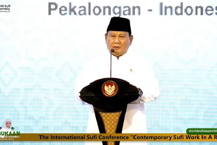 Prabowo Sebut Muktamar Sufi Internasional di Pekalongan Dihadiri 73 Sufi dari Perwakilan 38 Negara