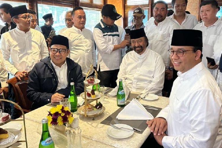 Singgung Demokrat, Anies: Koalisi Perubahan Solid, NasDem, PKS, PKB Sekarang Bersama-sama!