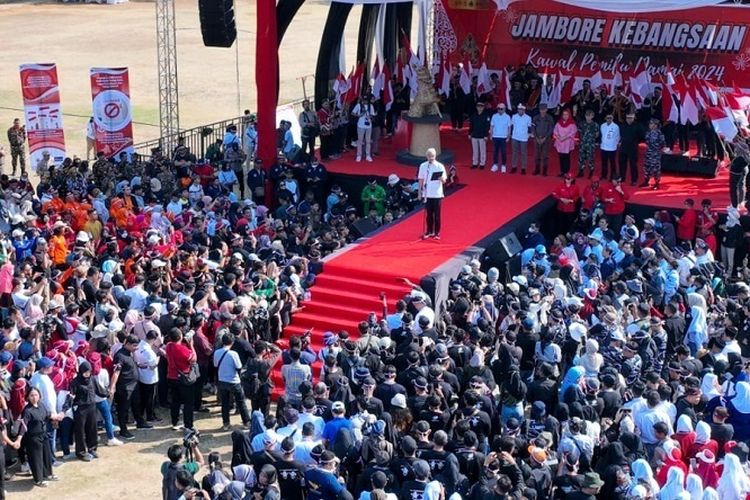 Ribuan Warga Jateng Serukan Pesan Pemilu Damai, Cegah Hoaks dan Hindari Perpecahan!