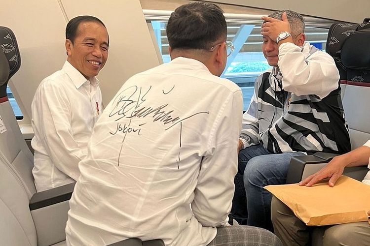 Diajak Jokowi Jajal Kereta Cepat Jakarta-Bandung, Selebriti Bahagia KCJB Hadir di Indonesia