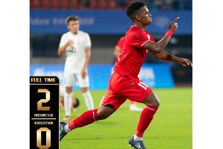 Timnas Indonesia Libas Kyrgyzstan di Laga Pertama Grup F, Skor 2-0