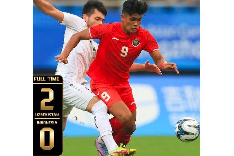 Sempat Imbang Hingga Babak Kedua, Indonesia Kalah 0-2 Dari Uzbekistan