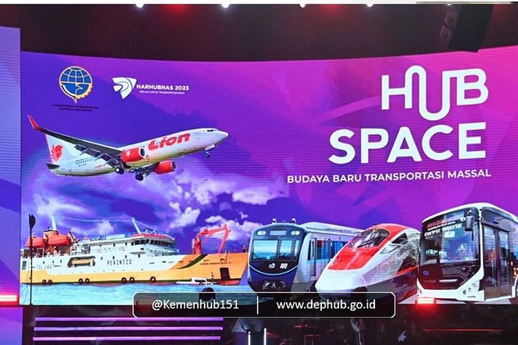 Gelar HUB Space X KAI Expo 2023, Menhub Pamerkan Kereta Cepat Whoosh Hingga MRT