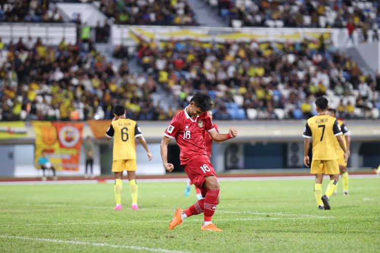 Hokky Cetak Brace, Indonesia Menang di Kandang Brunei Darussalam, Skor 6-0