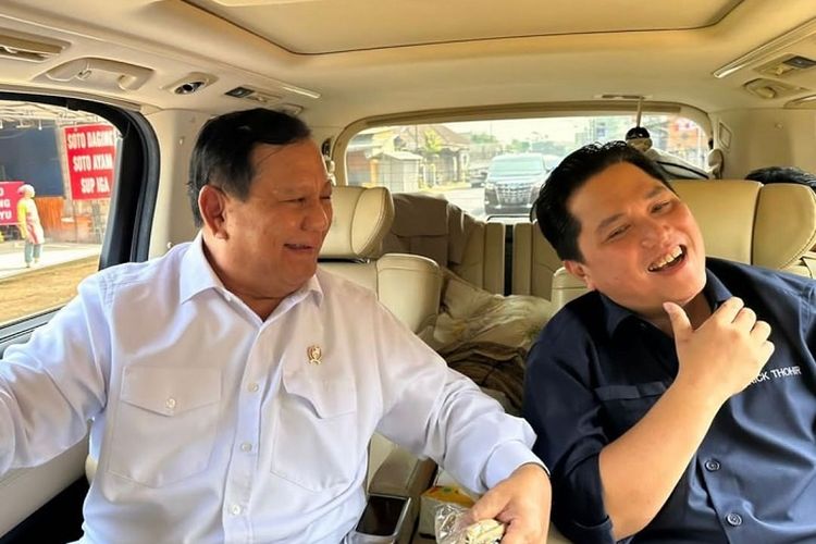 Peneliti Sebut Erick Thohir Cocok untuk Prabowo, Unggul di Jawa dan Luar Jawa