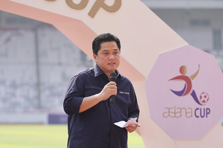 Asiana Cup 2023 Cari Pemain Bintang Masa Depan, Erick: Saya Apresiasi Peran Asiana