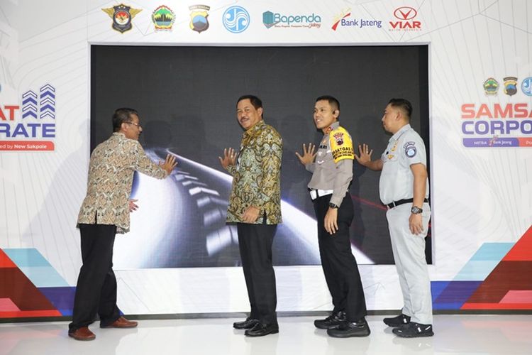 Pemprov Jateng Luncurkan Samsat Corporate, Permudah Layanan Karyawan Bayar Pajak Kendaraan Bermotor