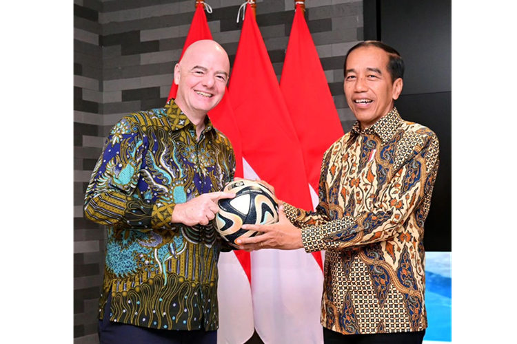 Resmikan Kantor FIFA, Jokowi: Bukti Indonesia Miliki Potensi Besar Dalam Memajukan Persepakbolaan