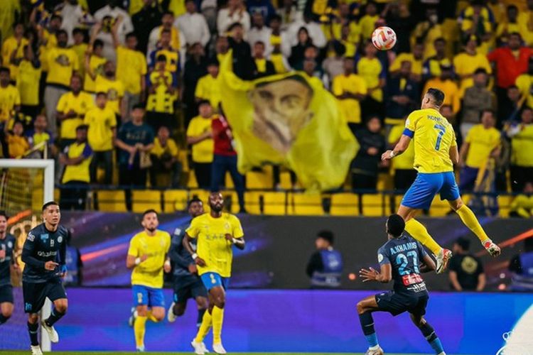 Cristiano Ronaldo Cetak Brace, Al Nassr Pecundangi Al Okhdood 3-0