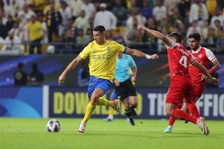 Persepolis Diuntungkan Lawan Al Nassr: Ronaldo Tolak Penalti Gratis, Ali Lajami Kartu Merah