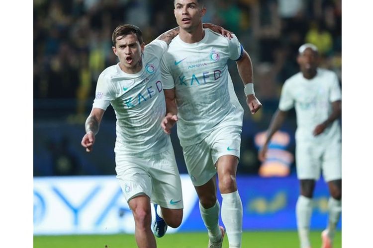 Ronaldo CS Bantai Al Riyadh 4-1, Al Nassr Koleksi 37 Pon Selisih 7 Poin Dari Al Hilal