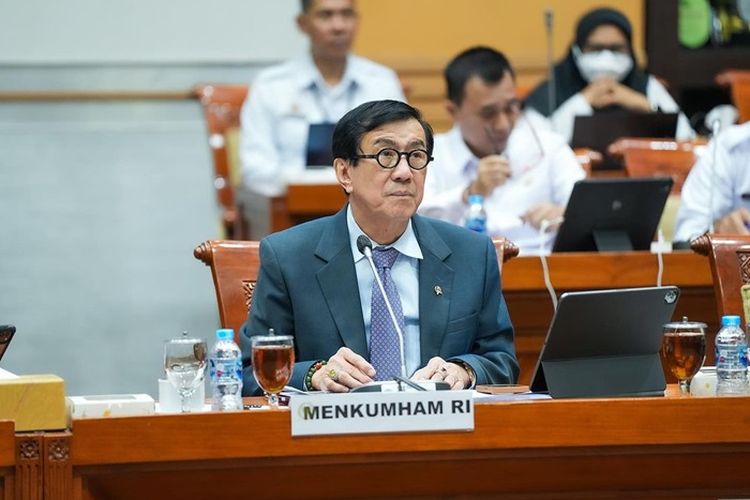 Soal Kasus Suap yang Menjerat Eks Wamenkumham, Yasonna Laoly Buka Suara